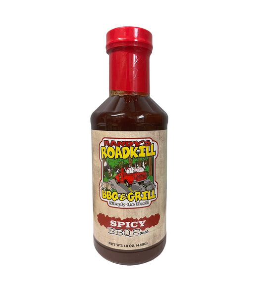 Randy's Spicy BBQ Sauce, 16oz